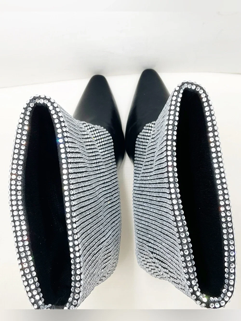 🆕{Steve Madden} Blitzee Rhinestone Foldover Boots
